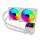 Rampage INFINITE V240 White 2x120mm - 1486828 - zdjęcie 2